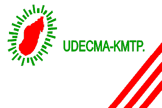 [UDECMA party flag]